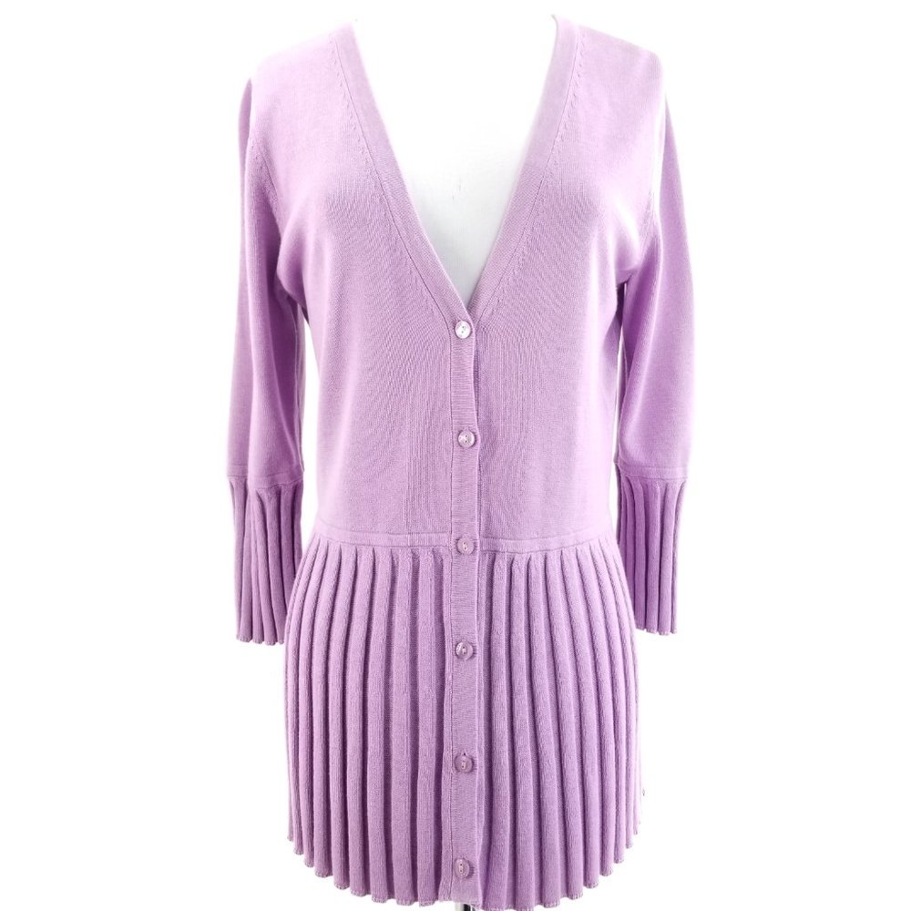 NWT Isaac Mizrahi Live Lavender Sweater